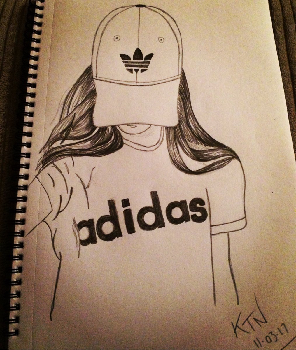 ms_netherway's tweet photo. #ktnart #art #adidas #drawing #sketching #drawhair #KTN 🎨✏️💖 https://t.co/eWzsHJH7FY