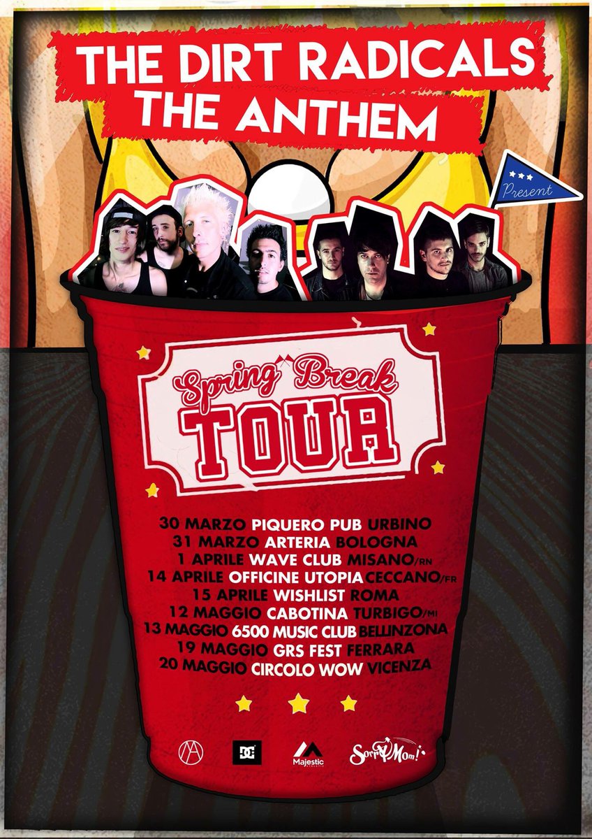 PiergTheAnthem's tweet image. 🚀 🚀 #SpringBreakTour 🚀 🚀

Mentre i nostri i coetanei mettono su famiglia, noi mettiamo su un altro tour italiano 😂