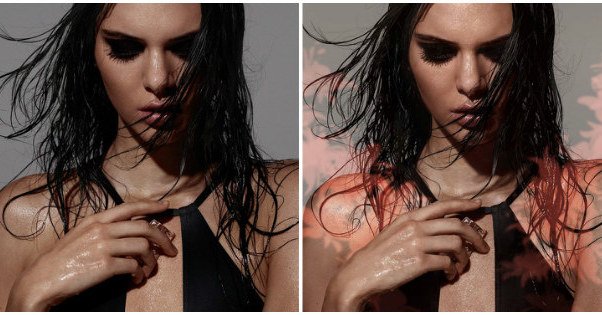 BuzzFeed's tweet photo. This is not a photo of Kendall Jenner, it’s actually a painting by an artist https://t.co/CMwpui5nL2 https://t.co/hFfEDLl8qn