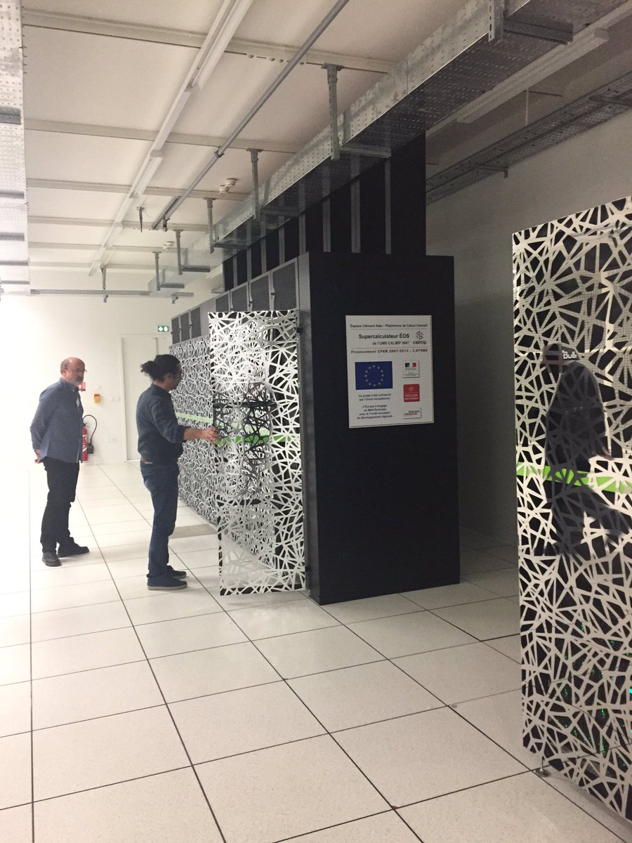 Bermarz's tweet photo. @Gipi_innovation au cœur du calcul HPC #Toulouse #calmip https://t.co/uKaohdU2nU