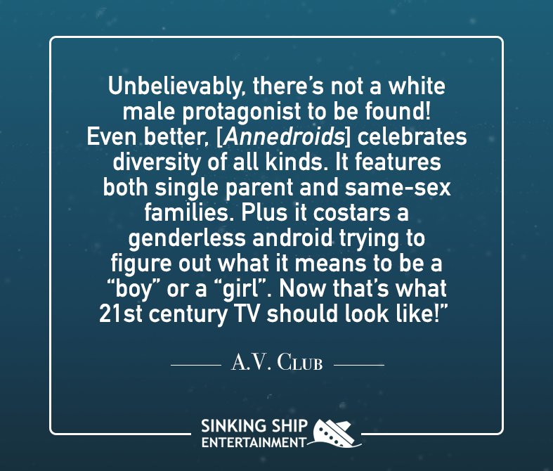 Featured review: <a href="/ANNEDROIDS/">Annedroids</a> on <a href="/TheAVClub/">The A.V. Club</a>! 🤖 avclub.com/article/amazon… (Catch new episodes on @AmazonKids!)