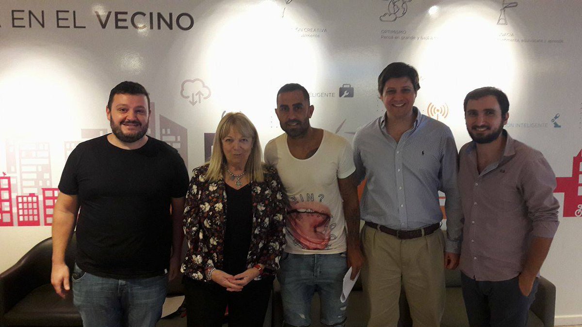 Recibimos en <a href="/BAinnovacion/">TecBA</a> al Rolfi Montenegro (<a href="/RolfiMonte23/">Rolfi Montenegro</a>) para trabajar juntos en un proyecto social para el <a href="/distdeporte/">Distrito del Deporte</a>.