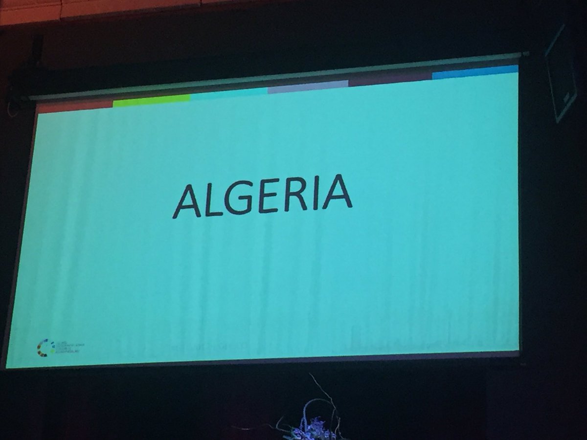 GEN22OnSloane's tweet photo. First up: Champion Catalyzer for most GEW2016 events is Algeria #GENCompassAwards #GEC2017 #digitaldisruption cc @AyandaAllieP https://t.co/6YTA0jZrUn