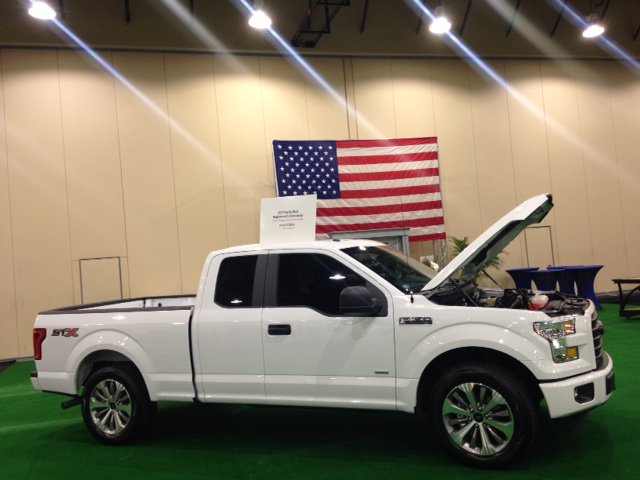 In 20 minutes we will draw to find out who wins this brand-new 2017 <a href="/Ford/">Ford Motor Company</a> F-150 pick up truck at the 2017 Insights Conference!