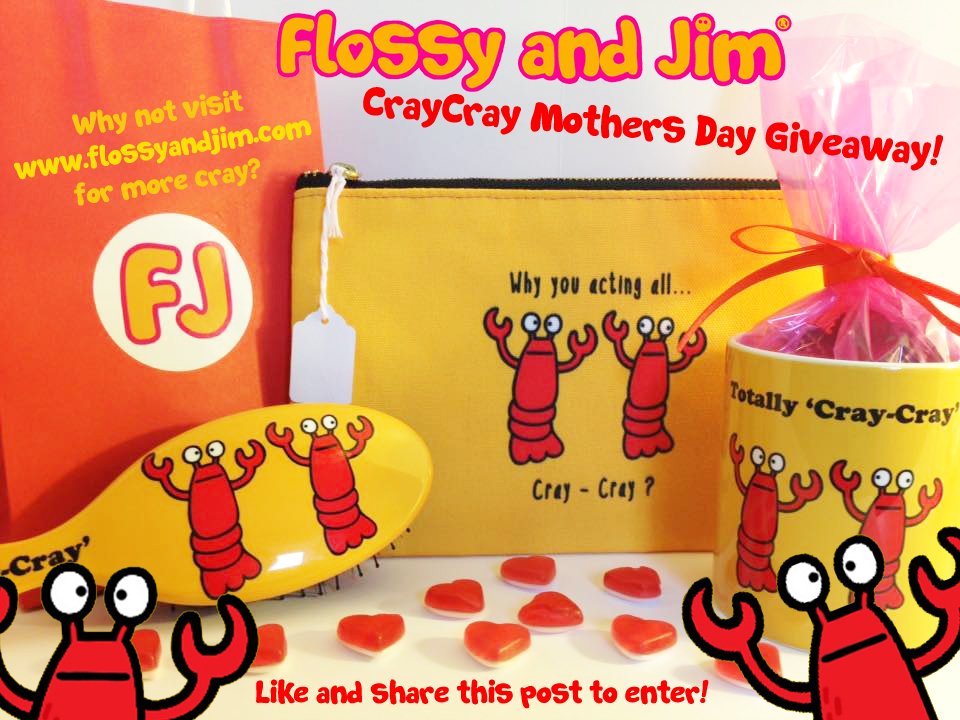 FlossyandJim's tweet photo. *Cray Cray Giveaway!* Like and share this post to enter the competition! (Winner announced 29th March!) #competition #giveaway #free #fun https://t.co/dHg4hPewk4