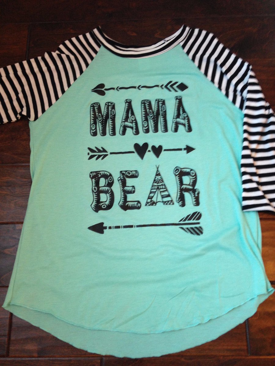 Mama Bear Raglan. $24. Order yours here: goo.gl/forms/pLeqENmc…