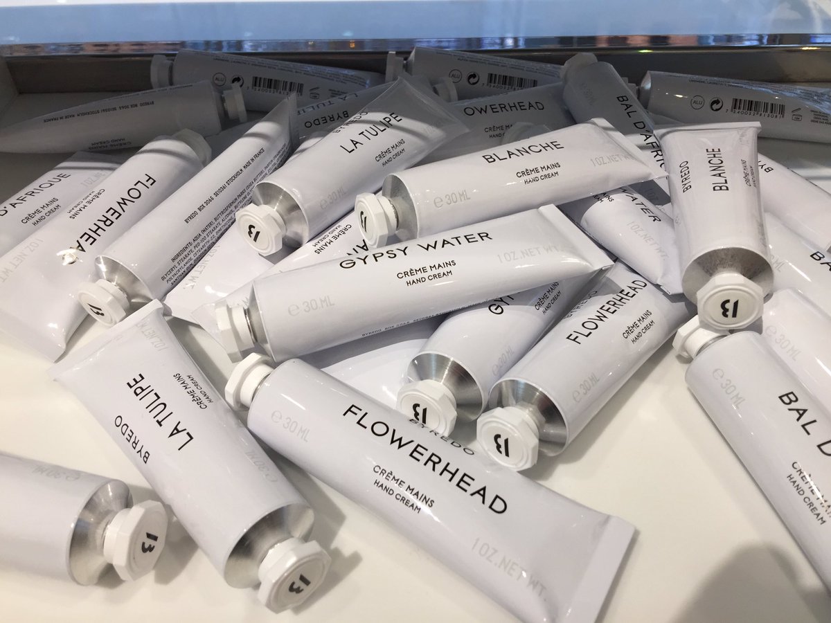 #byredo handcream is now back in stock at <a href="/NordstromVAN/">Nordstrom Vancouver</a> ! Come get them before we sell out again!