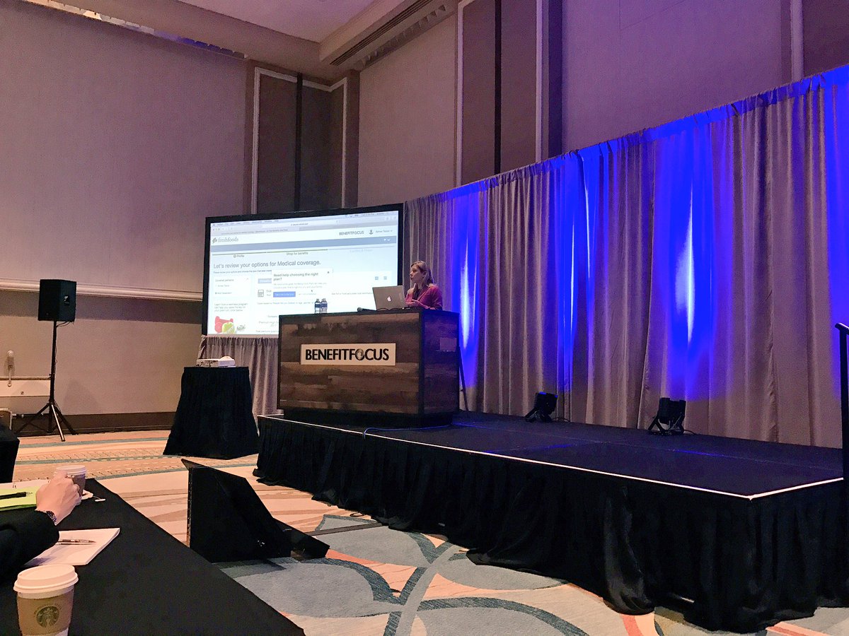 bubr0wn's tweet photo. Dropping knowledge on the Top Ten Enhancements to maximize your @Benefitfocus Marketplace! #OnePlace2017 https://t.co/cPrB7To82p
