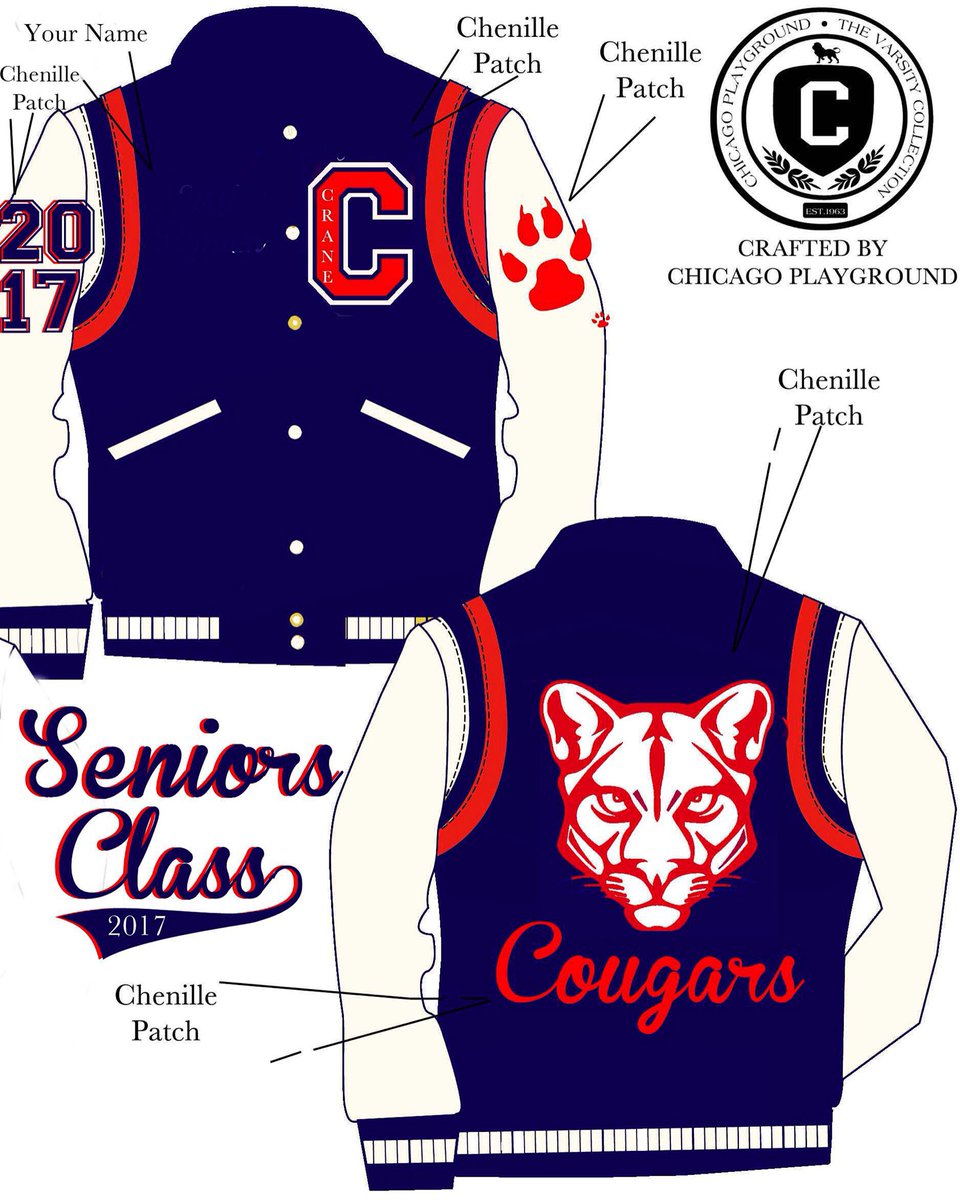 ChiPlayground's tweet photo. *SENIOR VARSITY JACKETS||#RepYourSchool||Custom School Varsity Jackets||Special Price: $250 
Tag A Senior
Crafted by @ChiPlayground https://t.co/vphqfaDQEZ
