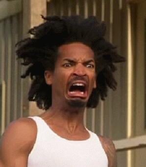 When you empty the spit from your instrument and the spit touches your shoe.