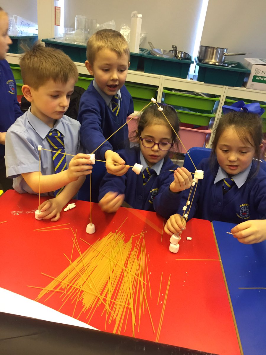 stcatherinespri's tweet photo. P4 Science Club problem solving during Engineering Week! 👌🏼 https://t.co/sSW2ZoLJvA