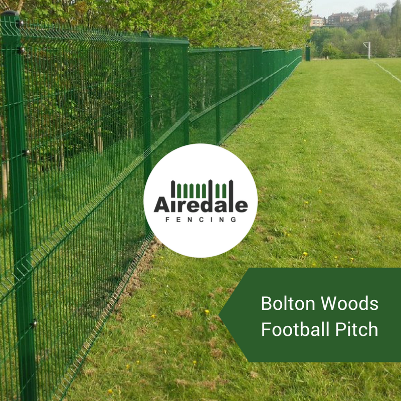 AiredaleFencing's tweet photo. Here's a recently completed #PerimeterFence for Bolton Woods #Football ground. We like the finished result, do you? https://t.co/OuAZD4ykoT