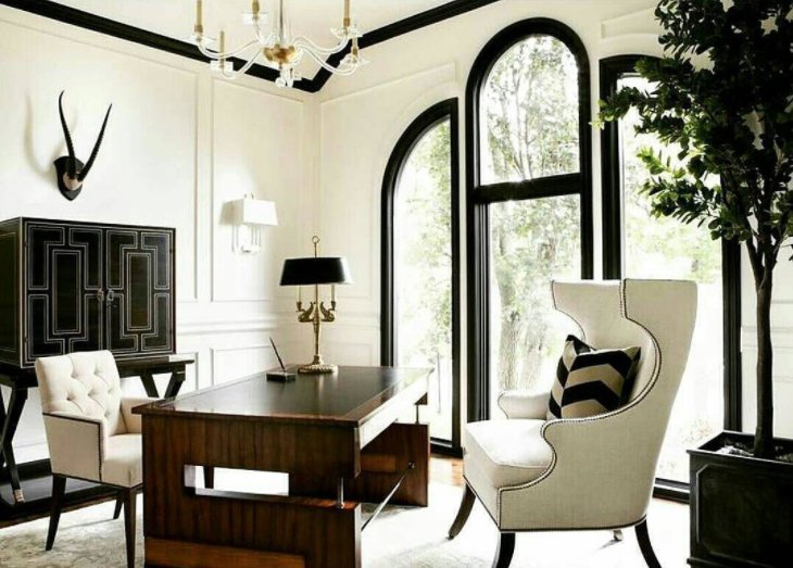 Alfonso Marina On Twitter Wishing We Were Working From This Home Office Today Bazaine Cabinet By Alfonsomarina Interiors By Mccroskeydesign