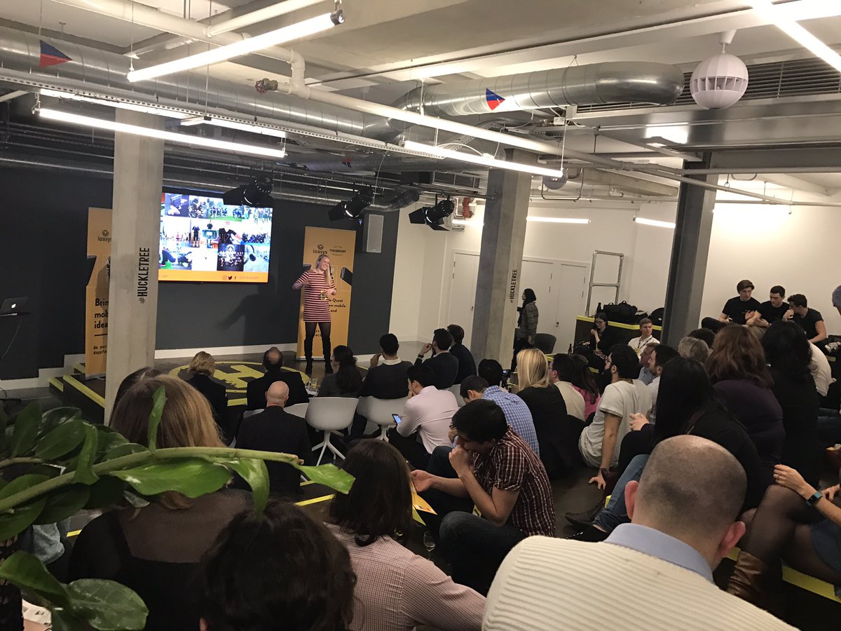 Fay_Cann's tweet photo. Inspiring to be at the @AppFactorUK final! So much innovation &amp; ingenuity. Look forward to hearing the winners @iOasys_UK @TheBakeryLDN https://t.co/diOjZTNNFF