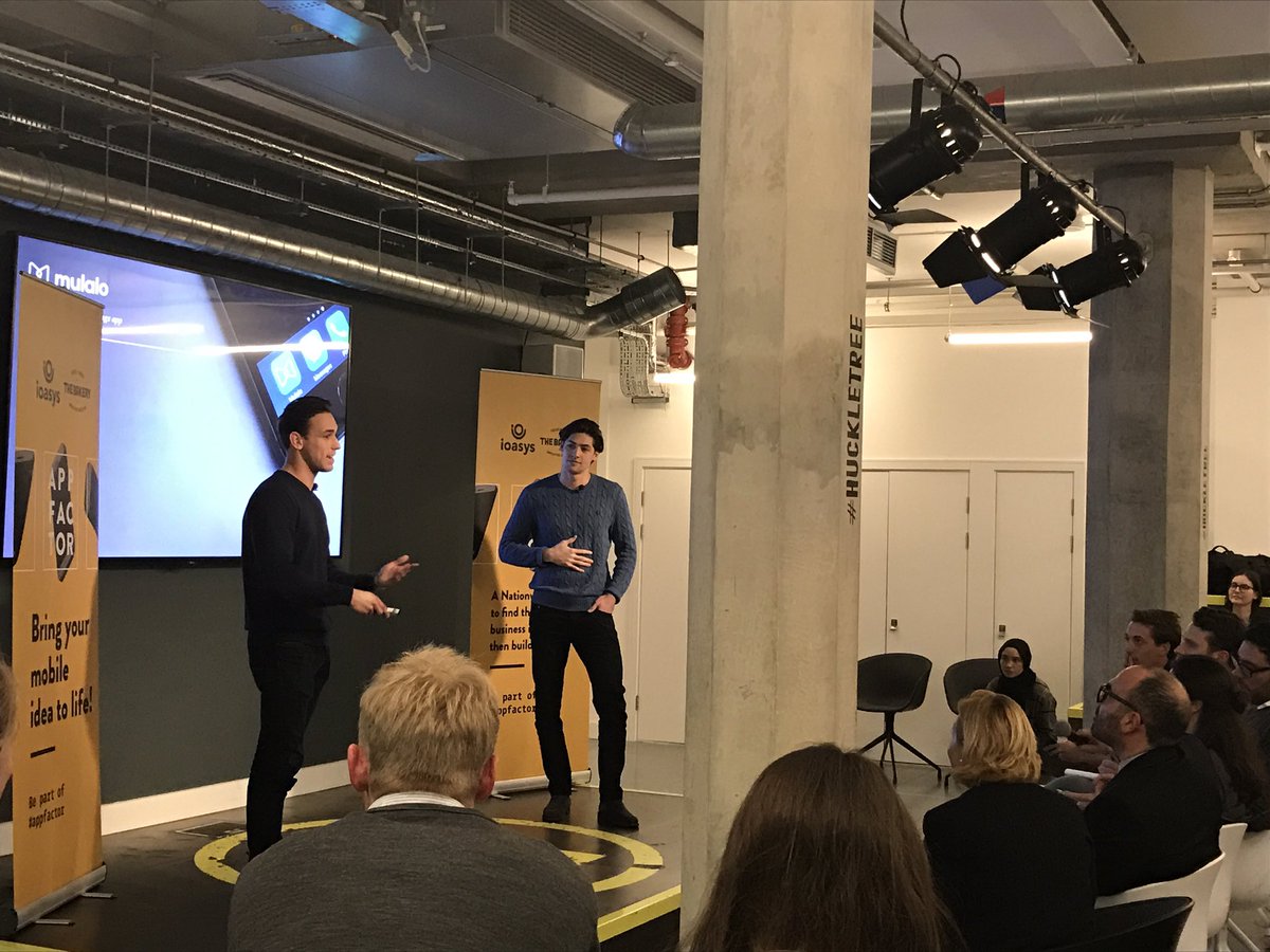 Fay_Cann's tweet photo. Inspiring to be at the @AppFactorUK final! So much innovation &amp; ingenuity. Look forward to hearing the winners @iOasys_UK @TheBakeryLDN https://t.co/diOjZTNNFF
