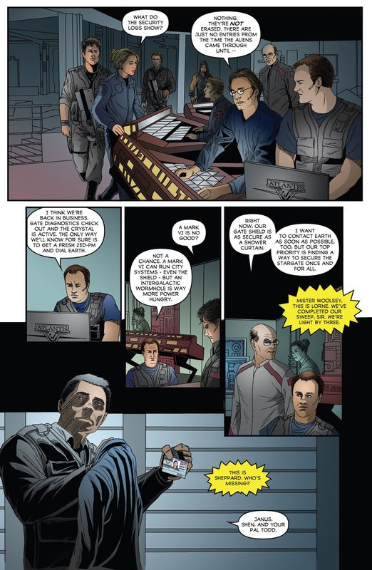 atlantistvru's tweet photo. #Review of #issue3 of #SGA #Gateways #comics! https://t.co/knshfHNHcs #Stargate #StargateAtlantis #BackToPegasus #SGAcomics @LeitmanSteven https://t.co/ZTmXwJWU4W