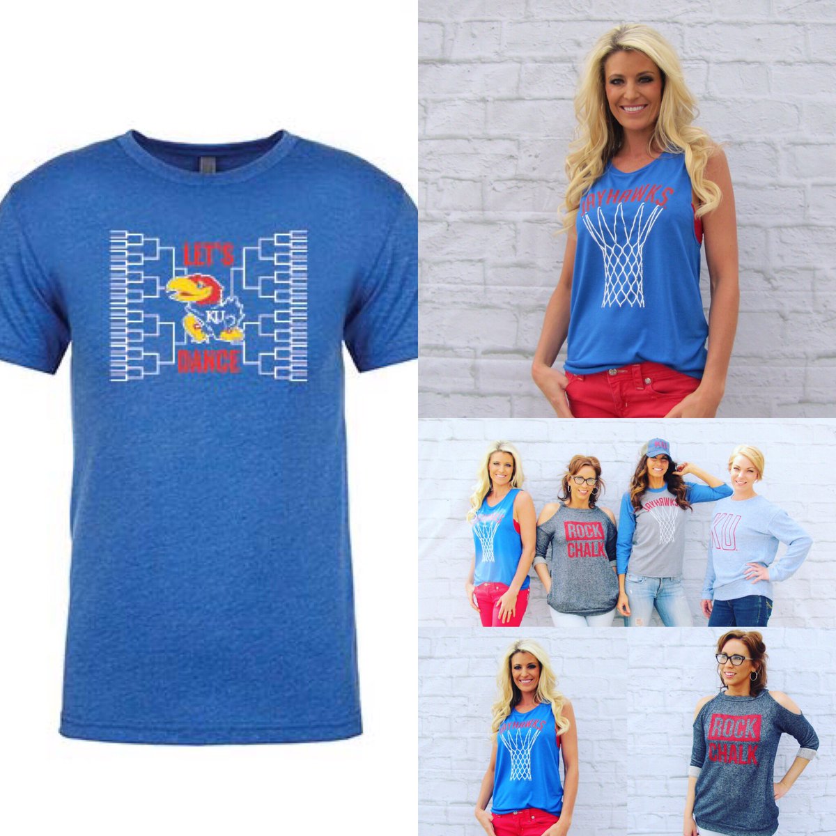 dannigirlSC's tweet photo. Shop March Madness with Sideline Chic!🏀🍀 #marchmadness #RockChalk #ShopBonner https://t.co/irqXZd37Pq