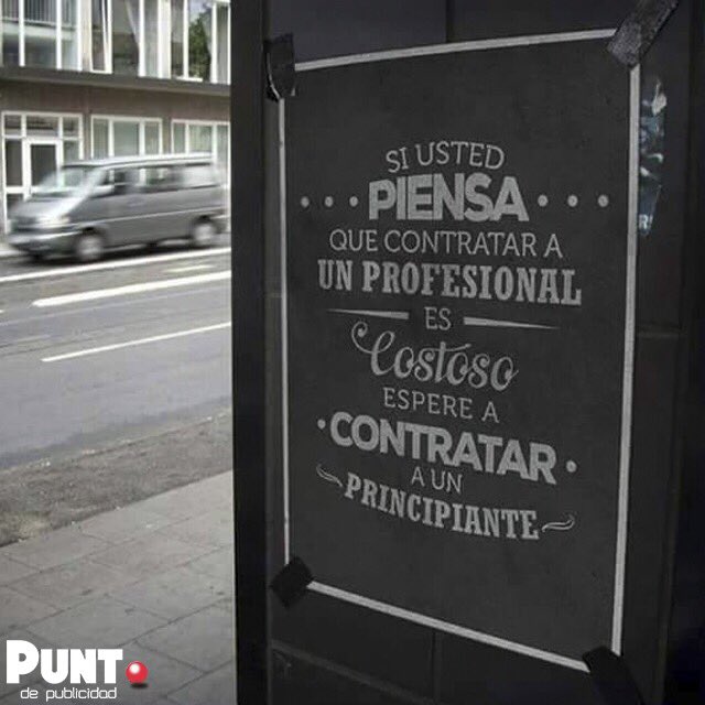 pub_punto's tweet photo. Profesionalismo ante TODO #creamostusideas #puntodepublicidad https://t.co/9BgnrYJPQr