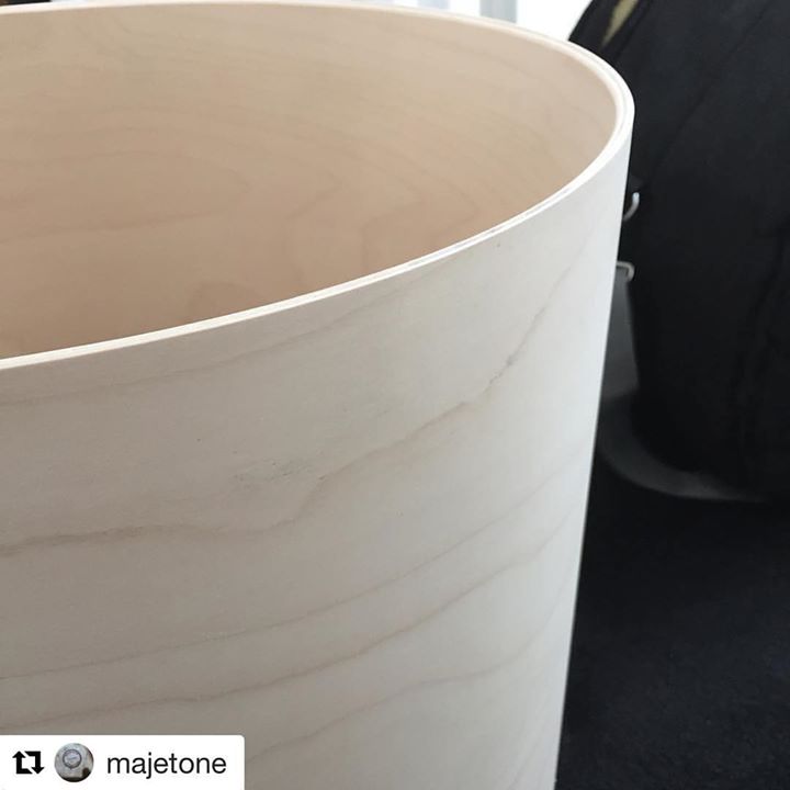 NCDShells's tweet photo. @majetone "I tasked @north_custom_drums with making a Gretsch 70's spec jasper shell &amp; they absolutely smashed it. Seriously, speak to them" https://t.co/ULEcznQ4vd