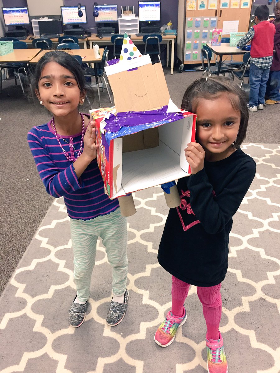 conlon_andy's tweet photo. Ss loved ending our 2D and 3D shape unit making Geo-Animals! #handsonlearning #kidsdeserveit #learningmadefun https://t.co/nMFmxIWsCp