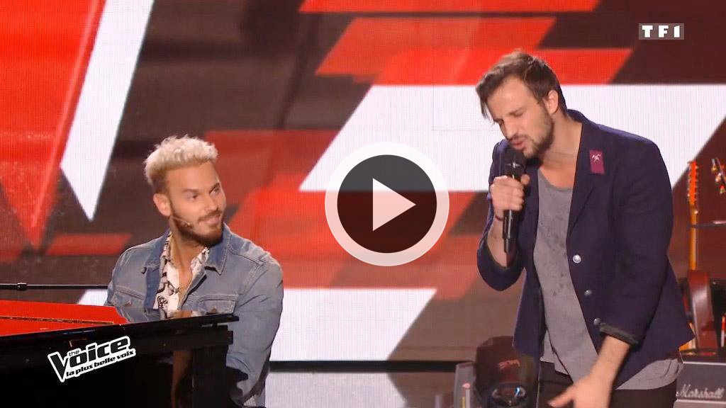 TheVoice_TF1's tweet photo. INEDIT : un talent chante avec M Pokora dans #TheVoice 😱▶️ https://t.co/p5EBOsNO8I https://t.co/6aTI5WJWq2
