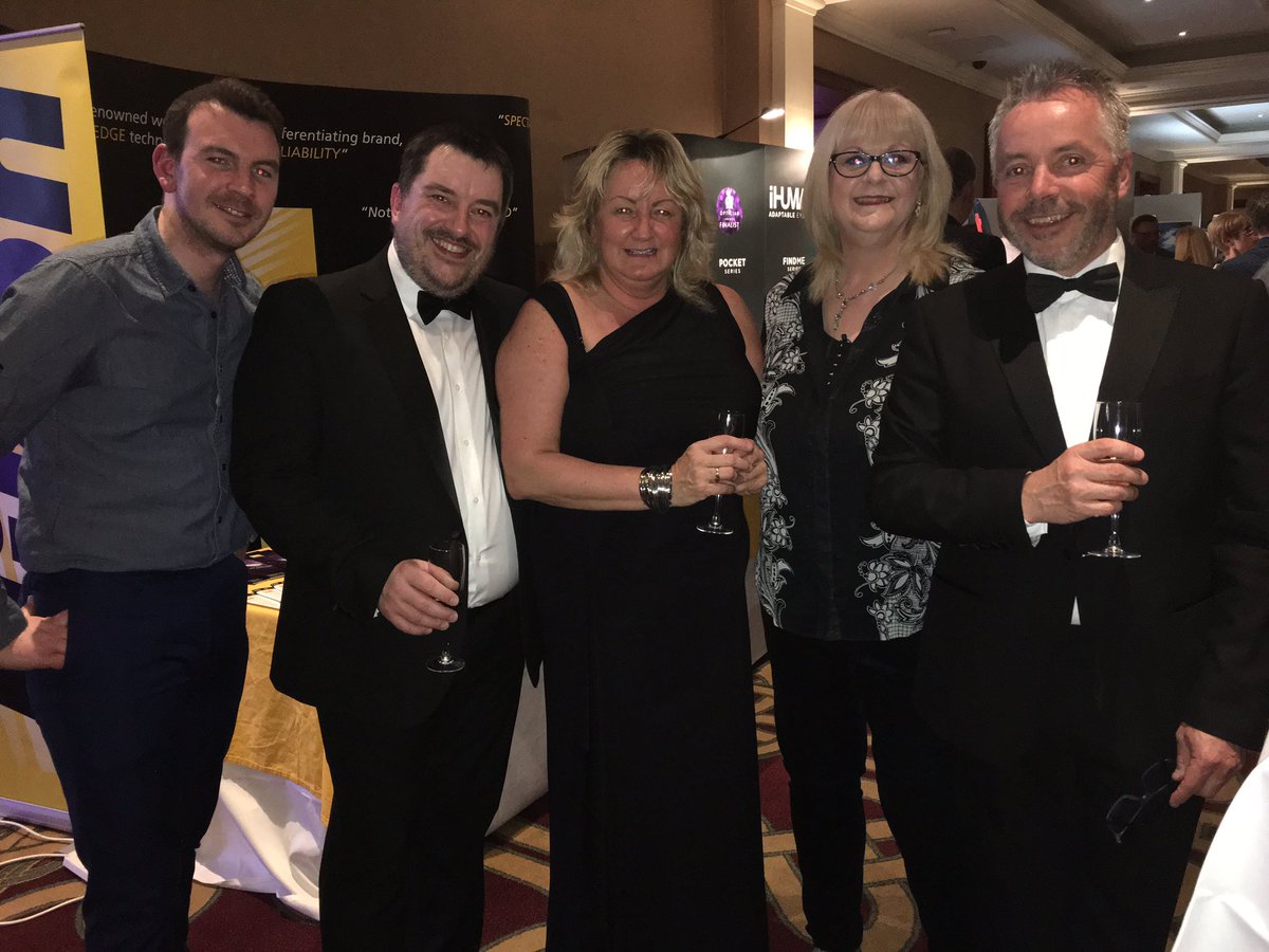 OptixSoftware's tweet image. A very glam evening ahead. We don't scrub up too bad!