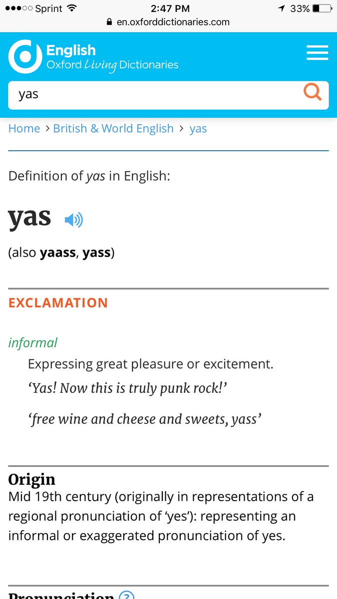 dark_dancer2008's tweet photo. So. I just saw that Yas is in the Oxford Dictionary. 😂 https://t.co/oQDbAwJQL5