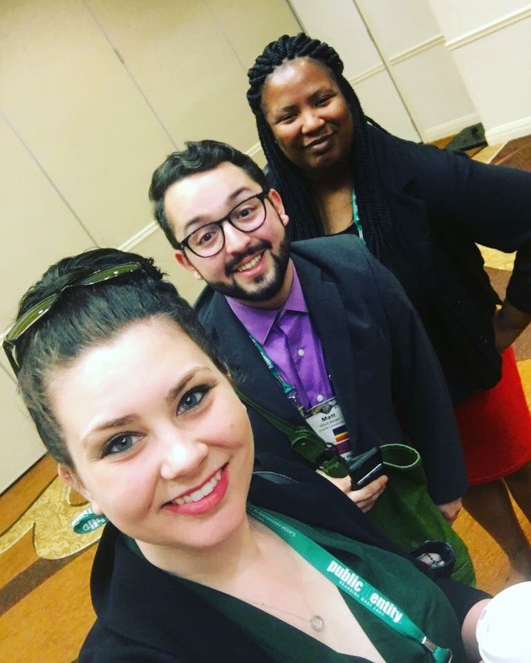 #SUSDA grads and alumni are loving their time at #NASPA17 ❤️
