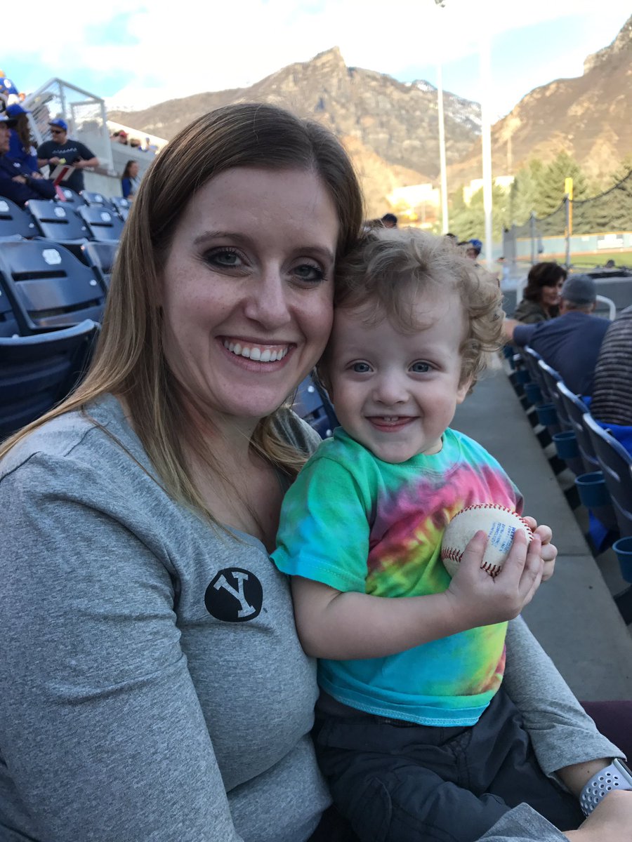 BrandonHenrie's tweet photo. Let's go Cougars!! 90's Night @BYUBaseball 5-3-8 https://t.co/tI4a6ZhXUM