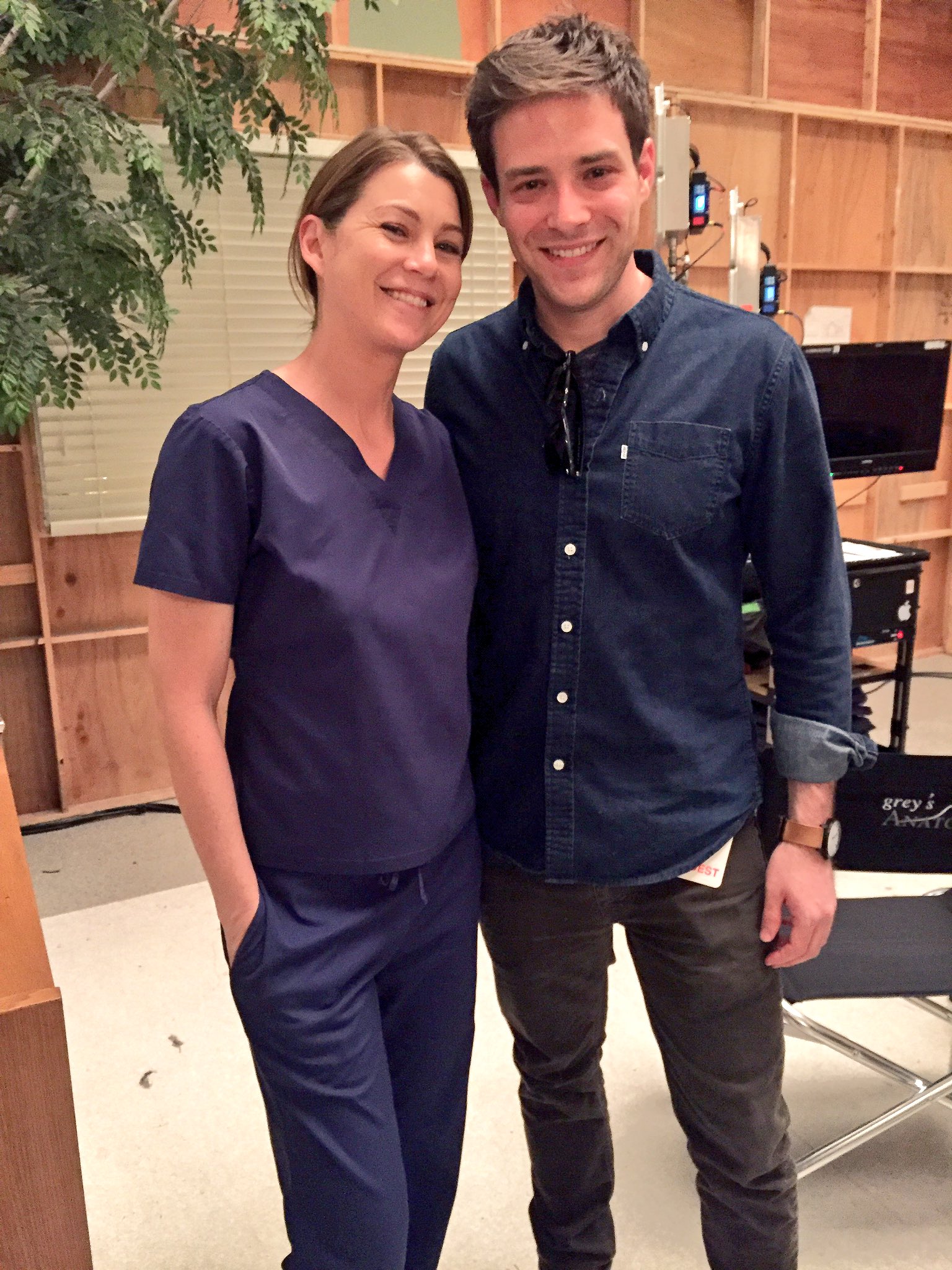 Ben Rappaport Pa Twitter Thanks For Your Kindness Advice Today Ellenpompeo Such A Pleasure To Meet You Thx To Everyone At Greysabc Shondalandtv Shondaland Https T Co L6xo72pdyl