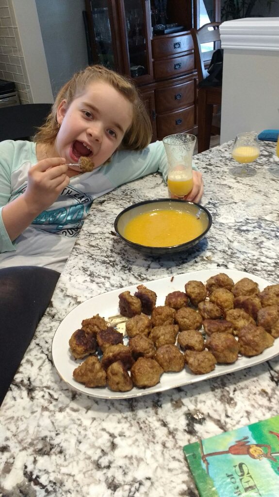 toddhewi's tweet photo. Someone couldn't wait to recreate her recipes from 2days #Orange #CookingClasses @LongosMarkets #Ancaster #TheLoft spec thanx to #ChefBeth https://t.co/Ox3umgY4pS