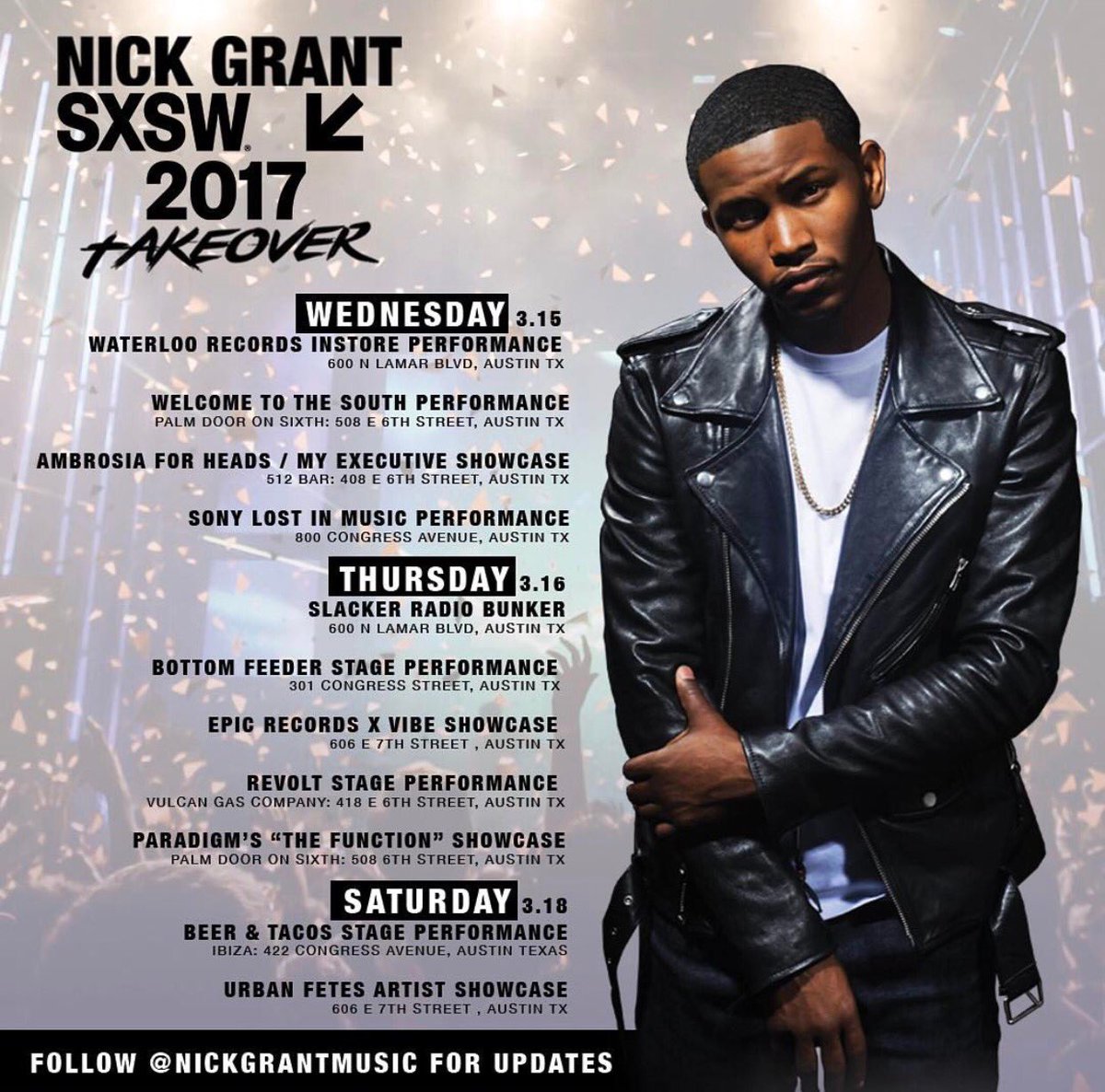NickGrantmusic's tweet photo. #SXSW2017 https://t.co/zet2hqJwCA