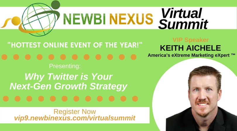 _USBEW's tweet photo. It is time for America's Marketivity Expert @KeithAichele don't miss out as he shares about #Twitter 
https://t.co/oHXy8Qcl0r https://t.co/wKtjoAn6UW