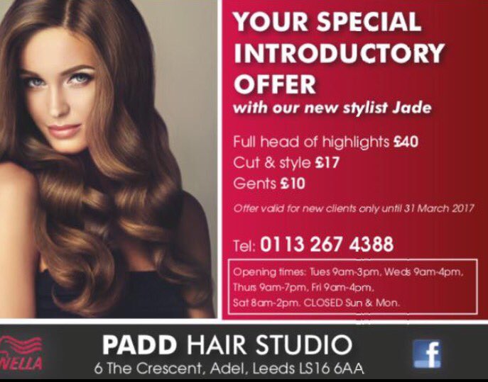ThePaddHair's tweet photo. Don't miss out on this special offer retweet https://t.co/mdnxAV0kYU