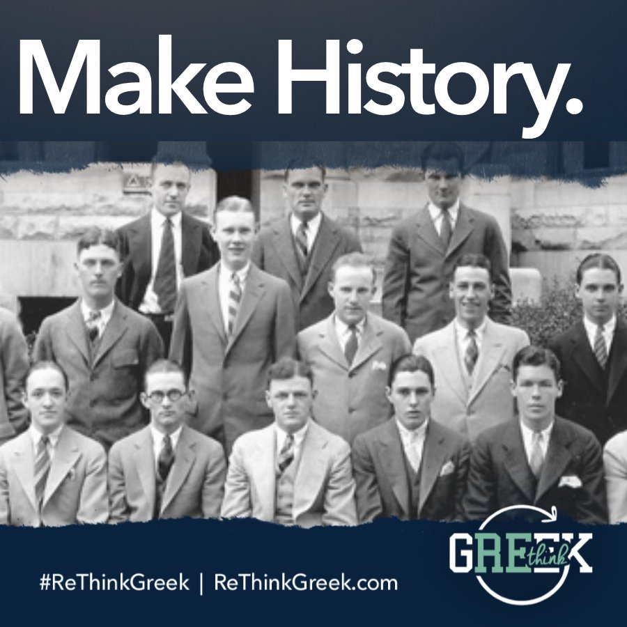Make History Those who have come before us challenge us to transcend the trivial and become who we're destined to be ReThinkGreek.com