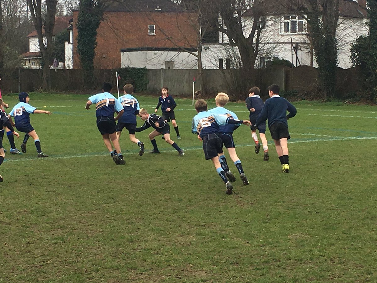 Excellent performance from the U12s Rugby team today. They entered a local schools sevens tournament and came 2nd out of 5 schools!