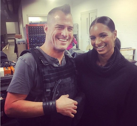 Interviews on set of the #MacGyver Season Finale today - <a href="/GeorgeEadsTV/">George Eads</a> with @aiyanacristal