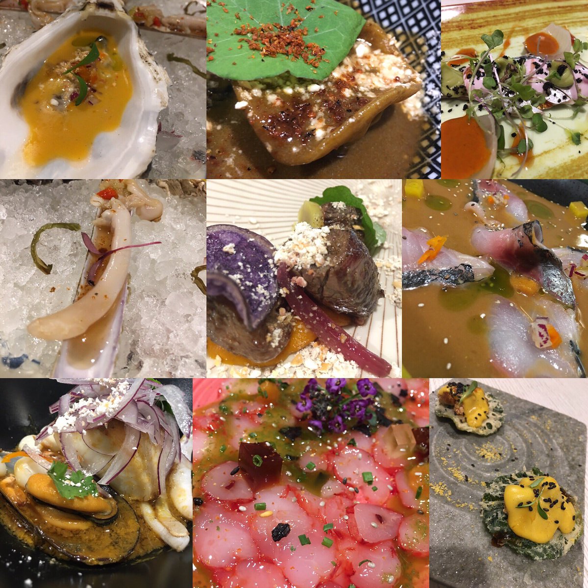 Increíble el menú degustación nikei en @LuisArevaloKena