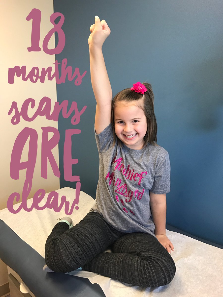 baileyvickroy's tweet photo. 18 month scans are CLEAR! 👊🏼💪🏼💜 #Madpie #NED https://t.co/ItDWvFqCQF