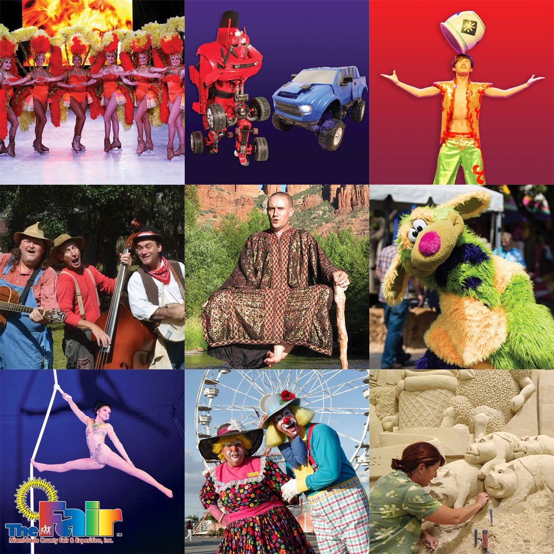 miamiyouthfair's tweet photo. 21 days of shows and daily #entertainment awaits you at the #MiamiYouthFair! Catch the #XtremeChineseAcrobats, #SpecialHead & more! https://t.co/RGxTxpi4o4