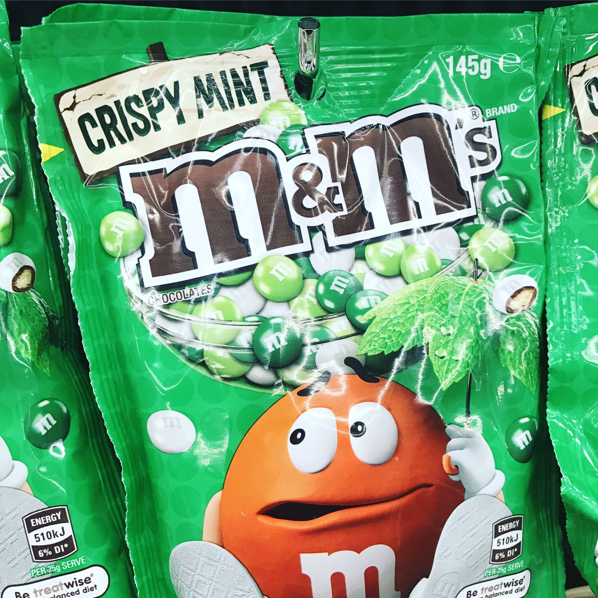 Mint Crisp M&Ms, oh I'm toast! -- Crispy M&M [r.i.p.] …