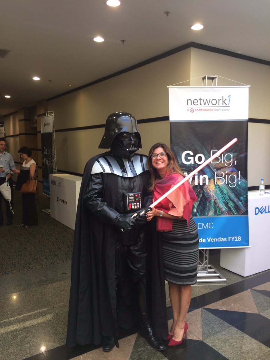 #GoBigWinBig 
#KickoffDellEMCFY18 
#greatplacetowork 

The Force is with us!
Great place, great people!