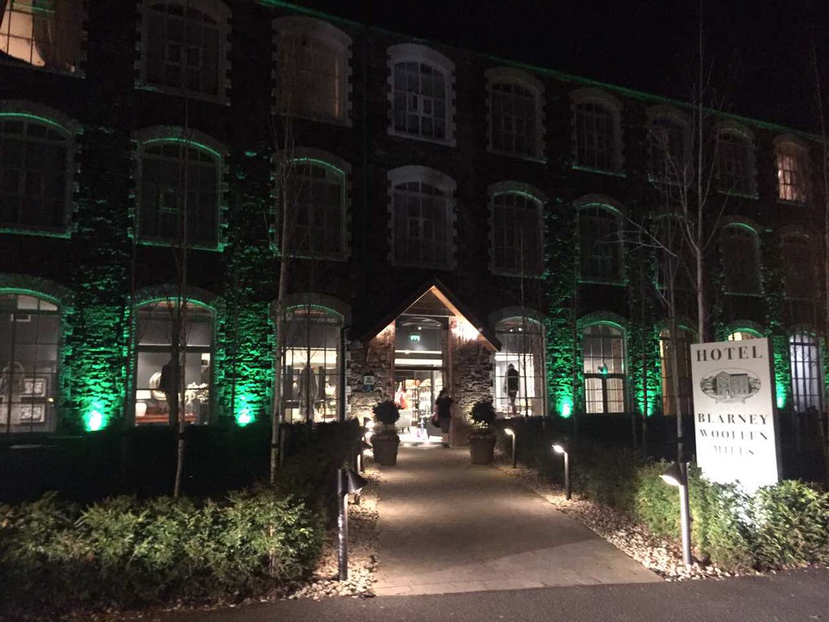 Going all out #Green #PatricksDay  #Blarney #EIRE