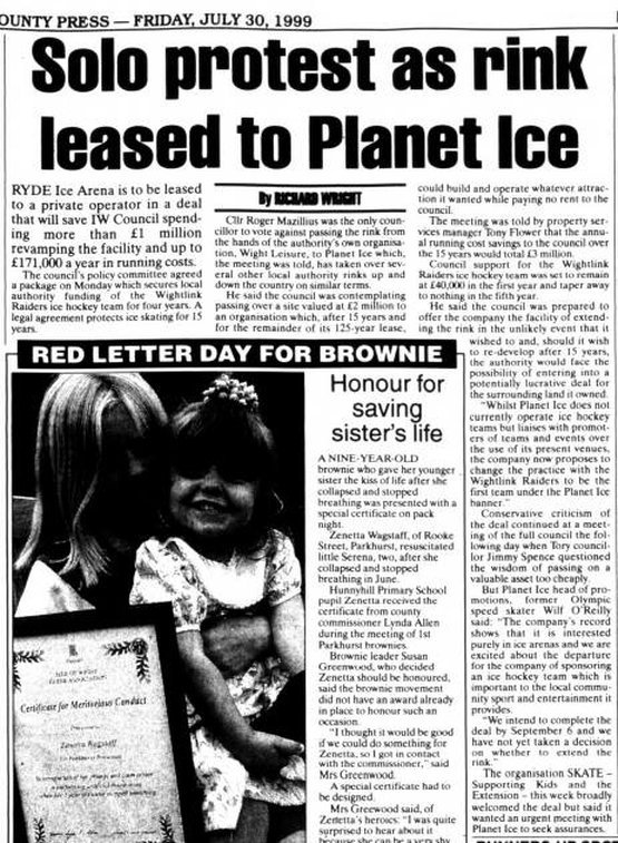 RydeAbide's tweet photo. Here's how Ryde Arena was passed to #PlanetIce & then AEW because lease said it did not have to be an Ice Rink after 15 years #IslandFirst 😭 https://t.co/swMGcxUqsC