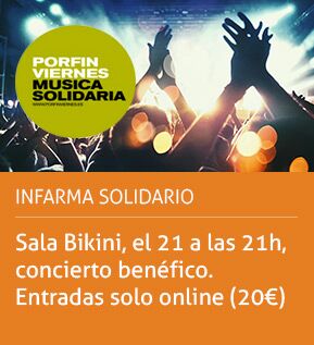 gbagaria75's tweet photo. Que los catalanes somos sosos? Ven al concierto benéfico #infarma17 el lunes 21. Sala bikini. Only online. https://t.co/GsmuFrBV5Z https://t.co/6GpPhWbJj8