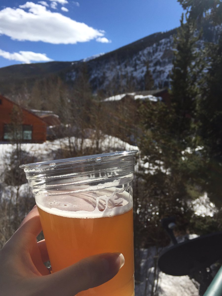 StrangeDaysBeer's tweet photo. A Strange Days original, Daydream Saison,enjoying w/family in Frisco, CO. #strangedaysbrewery #craftbeer #TheHowards #KCtoCO #moosewatching https://t.co/91indZPtzL