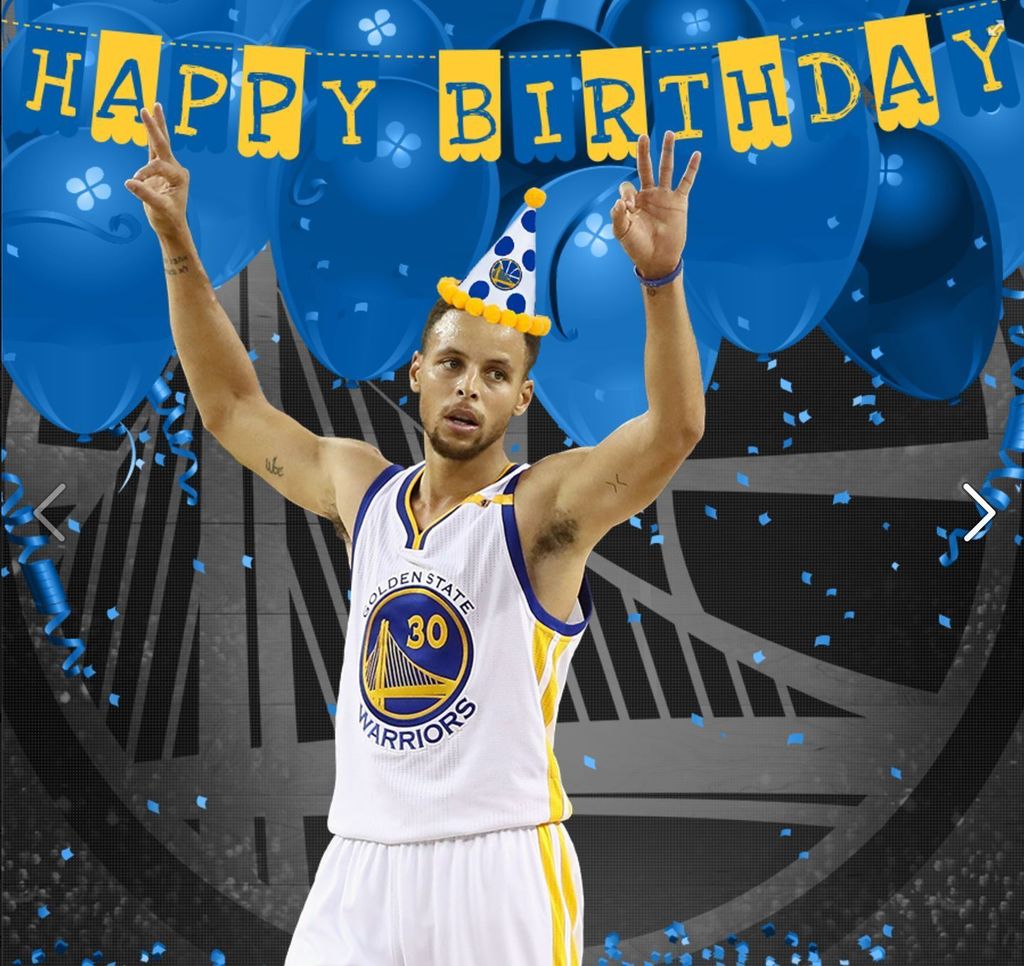 Happy Birthday Stephen Curry!   