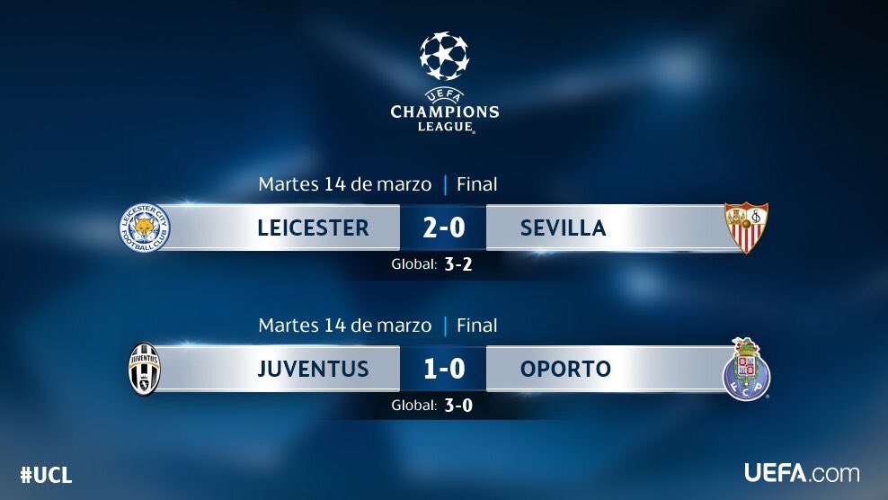 FUTBOOLtotal11's tweet photo. Final. #UCL #JuveFCP #FINOALLAFINE
#JuveFCP #FCPorto
#LeiSev #LCFC
#LEISFC #Vamosmisevilla https://t.co/RoNyVEm0tK
