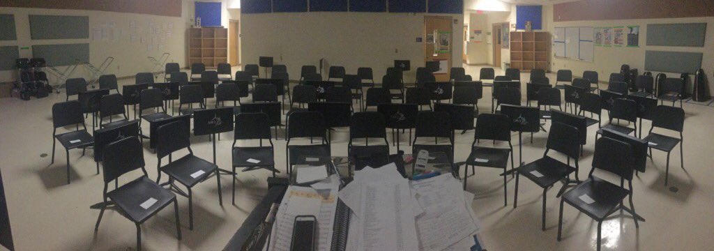 ConnistonBand's tweet photo. Sneak peak to next year's Wind Ensemble of...63 band students. https://t.co/nXjHQXxx45