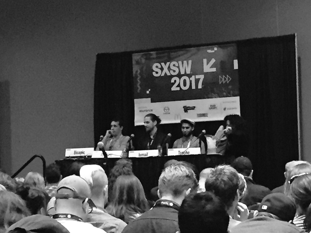 "VR isn't about reach, it's about depth." <a href="/MediaMonks/">MediaMonks</a> Ola speaking to media agencies <a href="/RVLVRlabs/">RVLVR</a> @nickybee #sxsw2017